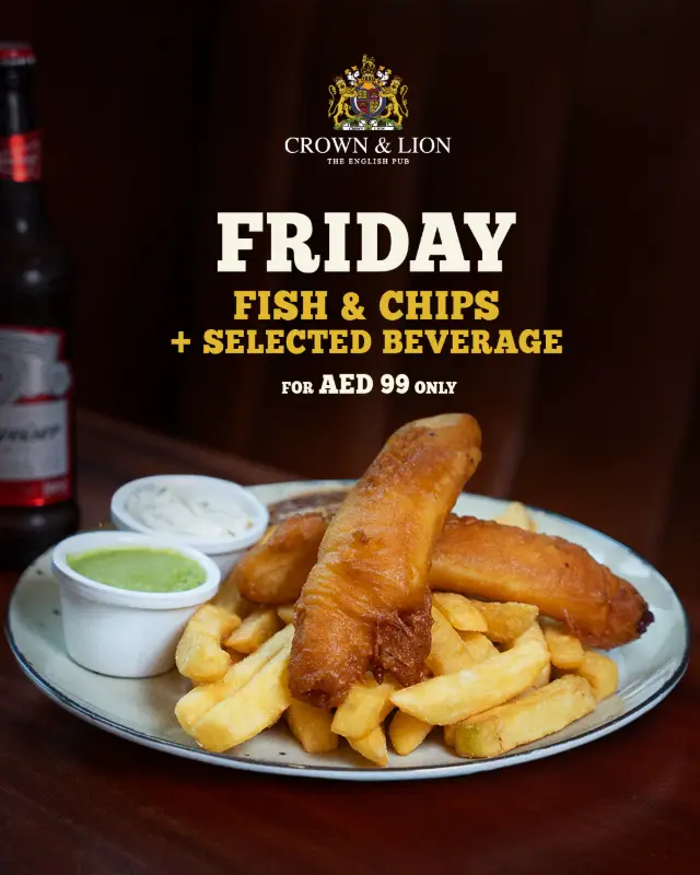 Crown & Lion English Pub in Dubai